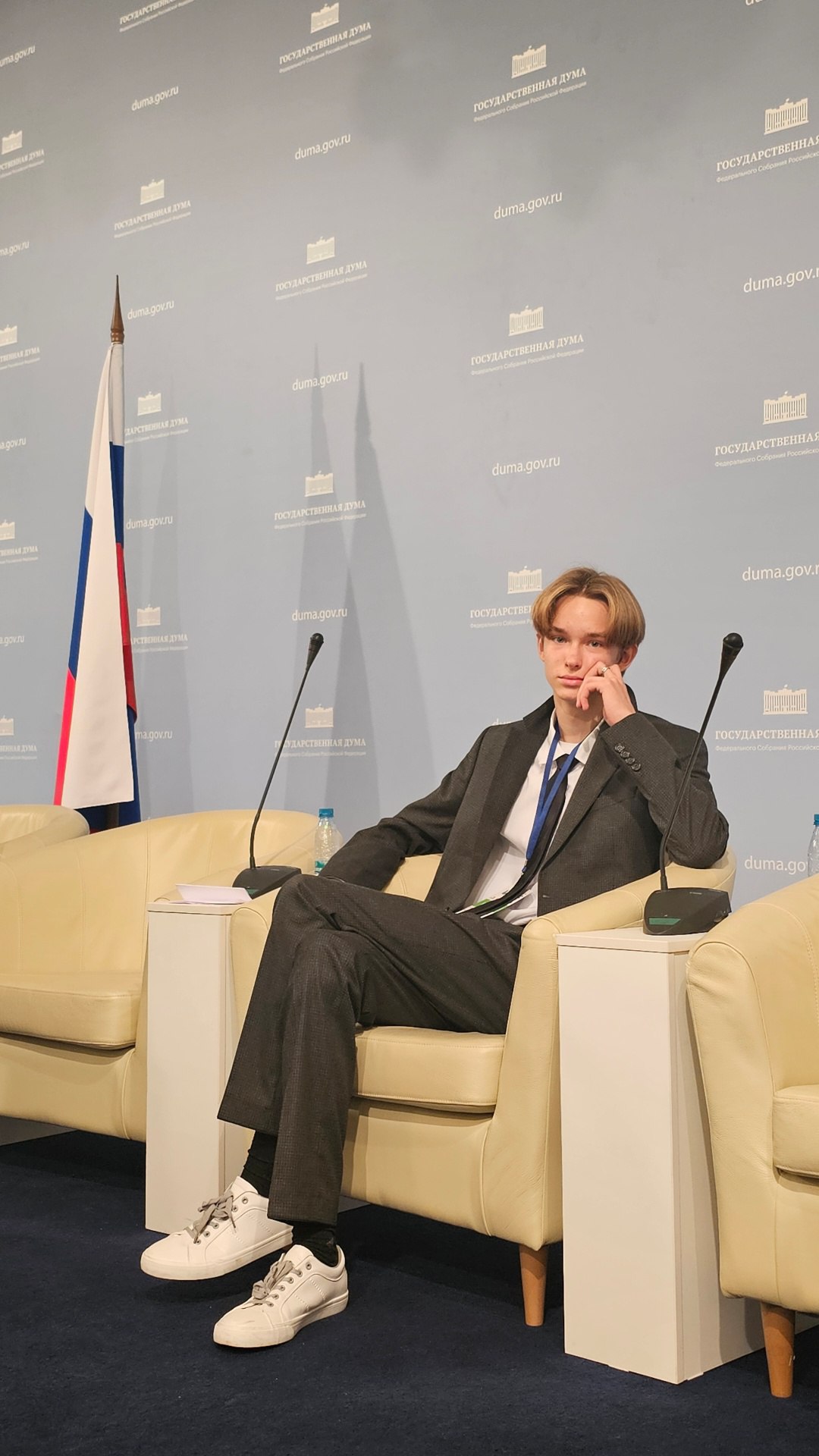 Данила Черноклинов на мероприятии